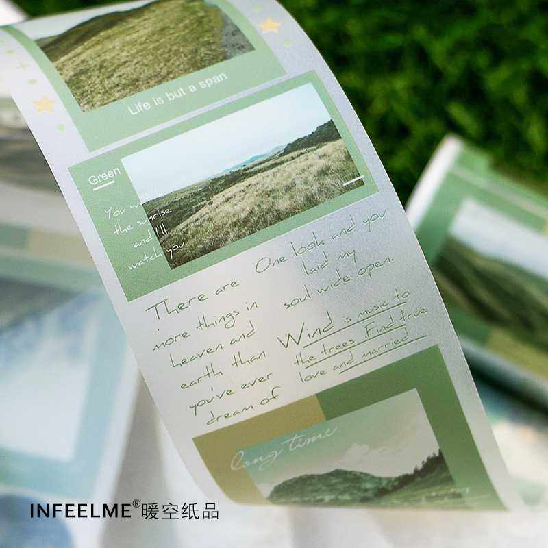 新款直销Infeel.Me雾面PET胶带 山川与远航系列 咖啡生活手帐装饰,文具电教/文化用品/商务用品,贴纸/立体贴纸,淘宝优惠券,粉丝福利购,淘宝优惠卷