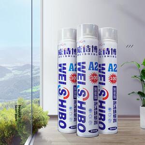 新款直销威诗博发泡胶聚氨酯泡沫填缝剂门窗填充堵缝泡沫胶隔音保