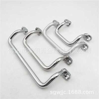 新款直销双弯带板不锈钢304圆棒拉手UHFNSG66/88/100/110/120/125