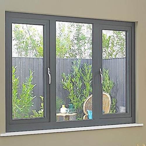 新款直销澳洲款式铝合金门窗 中空玻璃隔热保温 别墅用家用平开窗