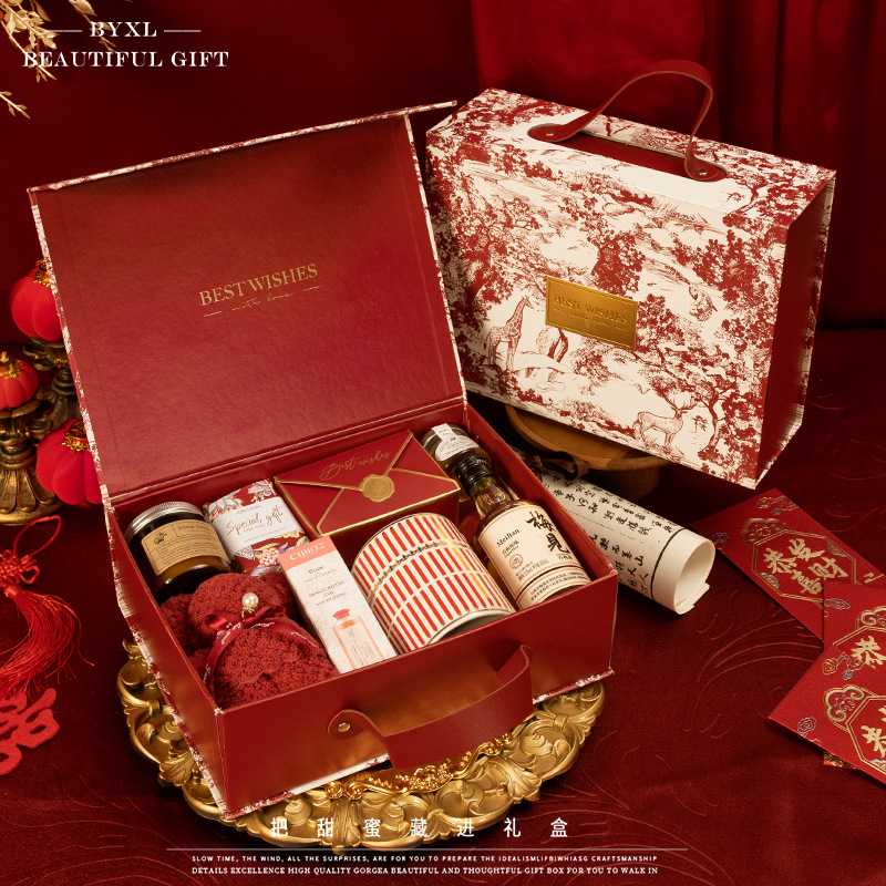 新款直销伴手礼女伴娘结婚实用婚礼网红喜茶小众高级轻奢宾客回礼