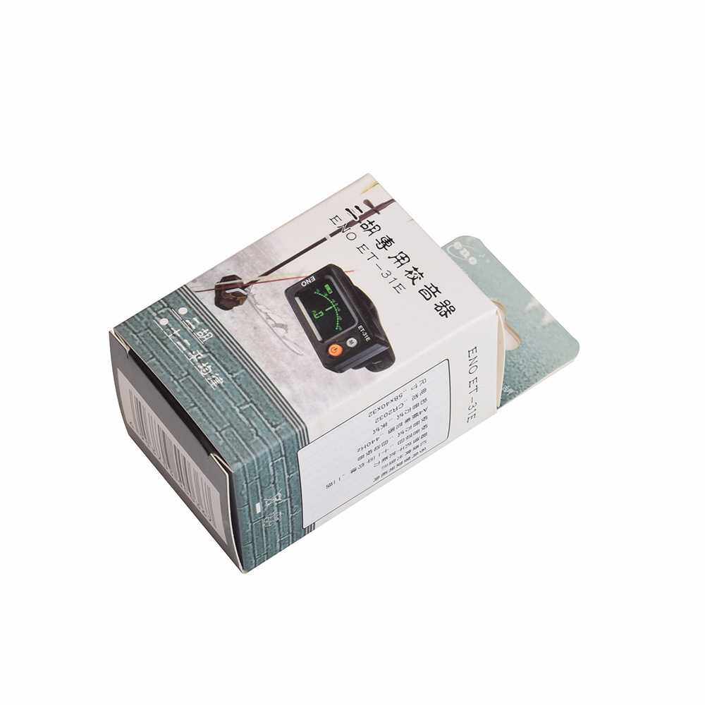 新款直销二胡专用调音器伊诺ET31E电子校音器民乐胡琴专业乐器配