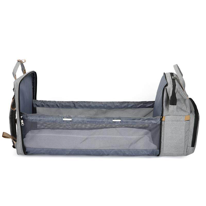 新款直销多功能折叠床妈咪包婴儿床简版双肩母婴包床便宜款现货婴