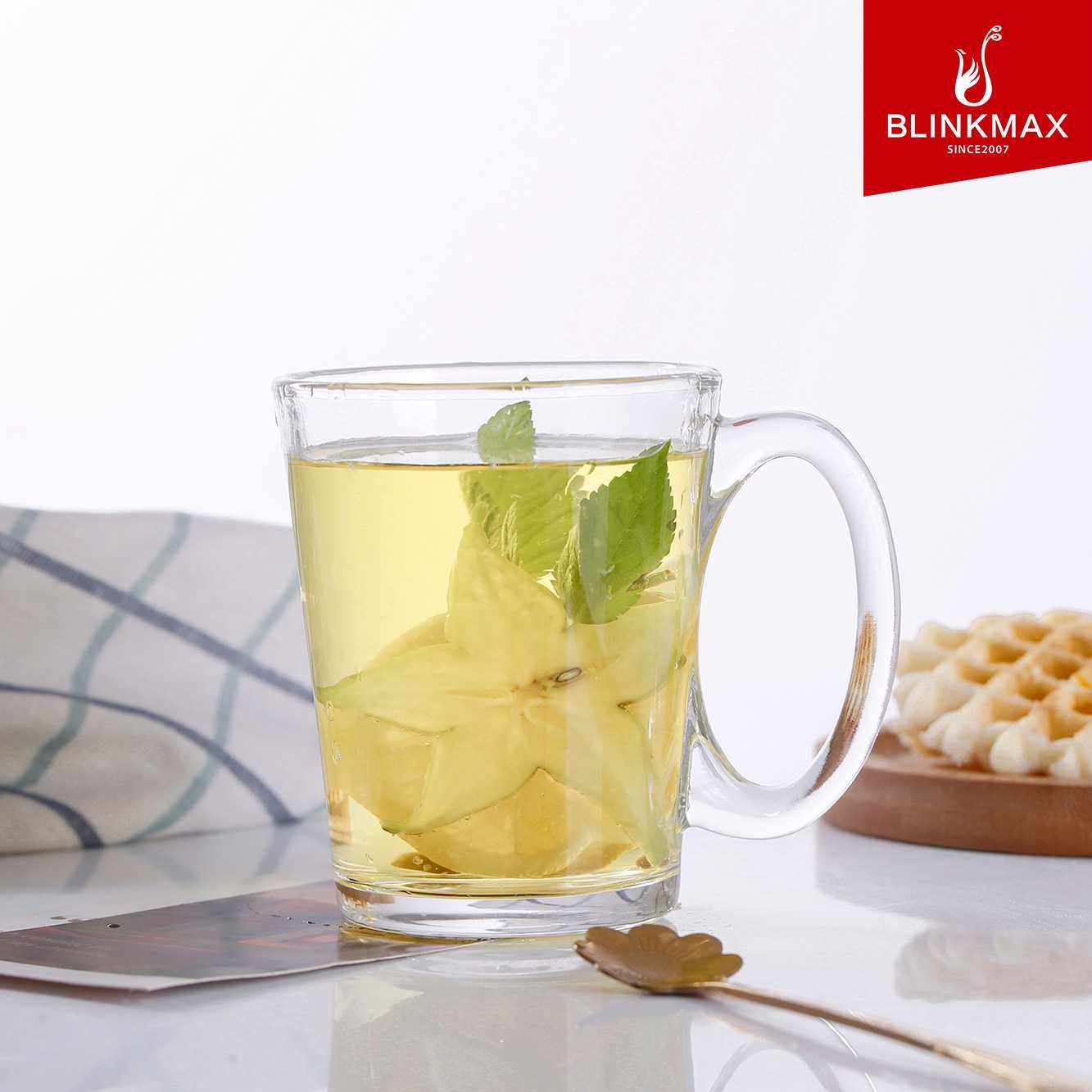 新款直销丽尊玻璃杯带把耐热杯家用创意小清新加厚奶茶杯喝水杯花,餐饮具,啤酒杯,淘宝优惠券,粉丝福利购,淘宝优惠卷