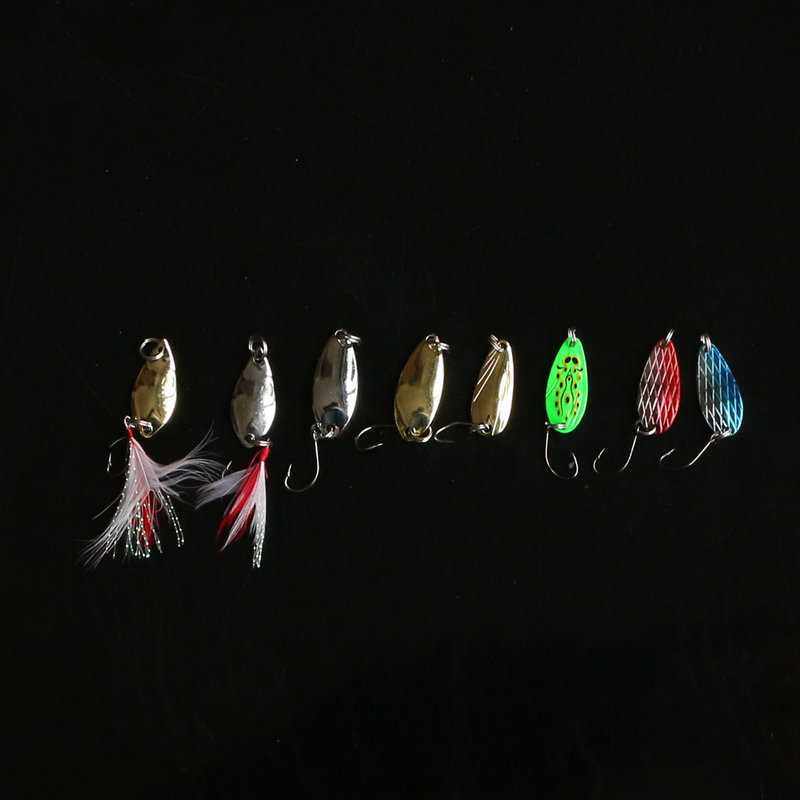 新款直销跨境2.5克马口亮片路亚饵套装单钩鱼饵勺型假饵淡水擅杀,户外/登山/野营/旅行用品,路亚饵,淘宝优惠券,粉丝福利购,淘宝优惠卷