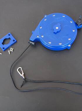 新款直销钓箱钓椅两用自动失手绳 盒装轮式失手绳 瘤鱼器防脱绳渔