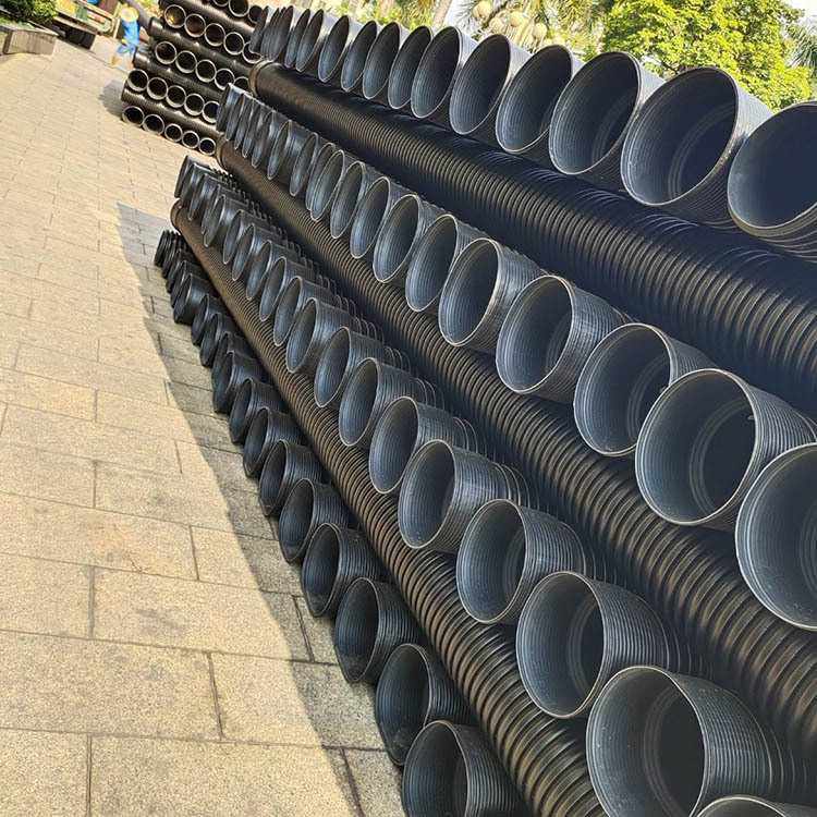 新款直销广东绝缘聚乙烯市政下水道排水排污管PE双壁波纹管市政工,橡塑材料及制品,HDPE波纹管,淘宝优惠券,粉丝福利购,淘宝优惠卷