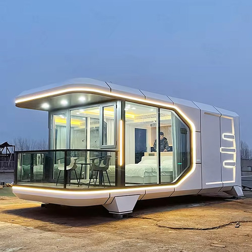 出口智能太空舱移动成品房苹果仓