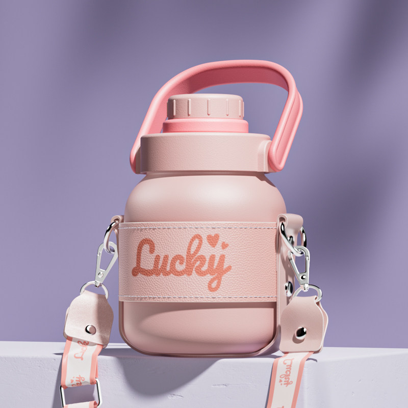 冬季保温杯女高颜值大容量学生316儿童水壶便携吸管大肚杯子新款,餐饮具,保冷/保温杯,淘宝优惠券,粉丝福利购,淘宝优惠卷