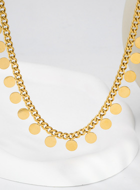 欧美新款流苏项链女54