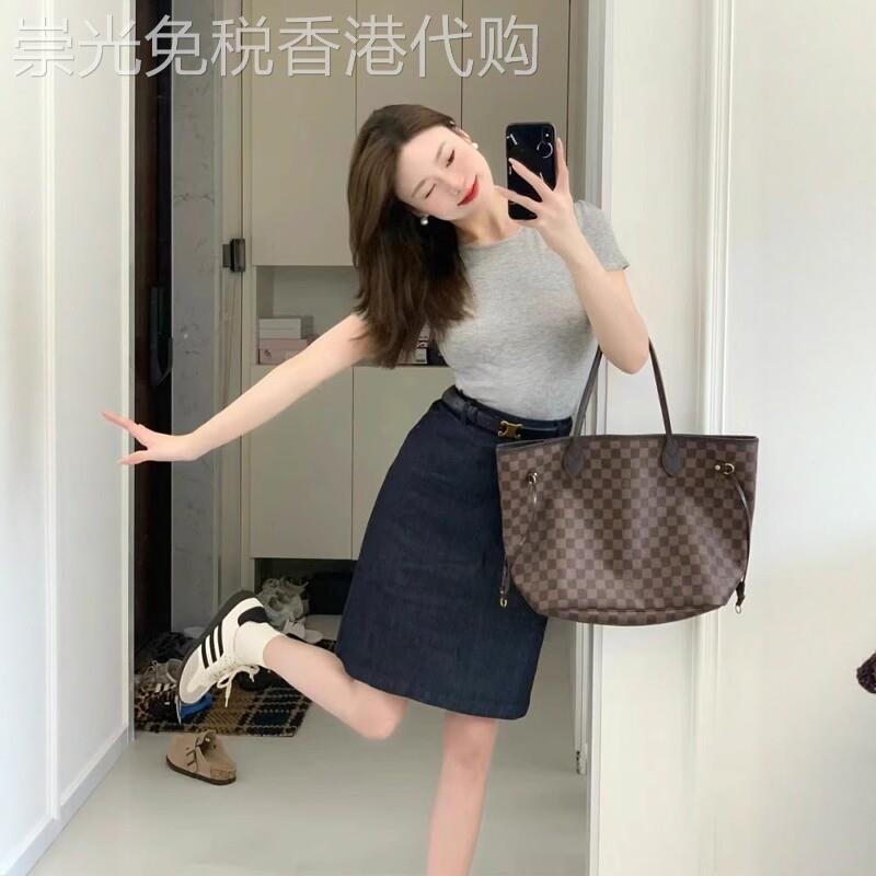 牛仔半身裙女夏季2026新款高腰显瘦中长款包臀裙小个子百搭a字裙