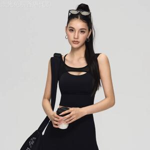 VALVOELITE美背瑜伽背心女训练外穿运动内衣一体式防震跑步健身服