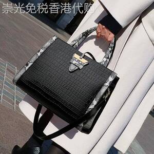 香港正品时尚女士包包2026新款真皮大容量斜挎包百搭大气手提女包
