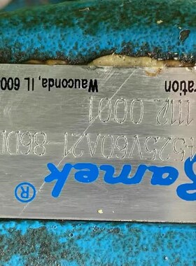 amek 45j25V60A21-86DDR液压齿轮油泵