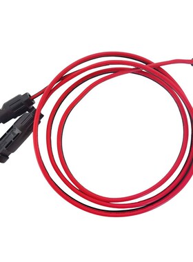 12AWG dXT60I(2+1)带信号针母头转MC4太阳能连接线智能电池插头线