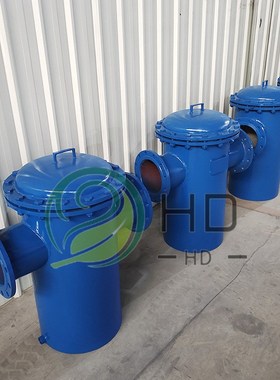 锈钢提篮蓝式过滤器m316L直筒式天燃气污水管道除污器滤污器适用