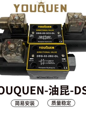 DSG-02-3C2-DL数控车床电磁阀DSG-02-2B2 3C4 5 60-WDL-AC220
