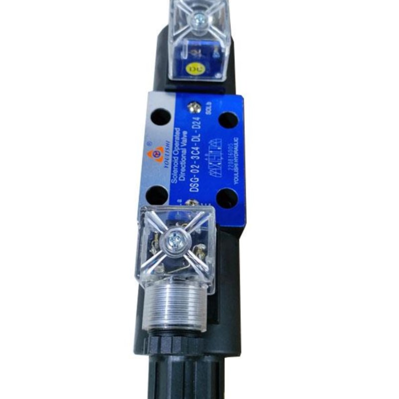 液压双向电磁换向阀DSG-02-3C2/3Cz4/3C62B2/AC220/DC24V/三位四