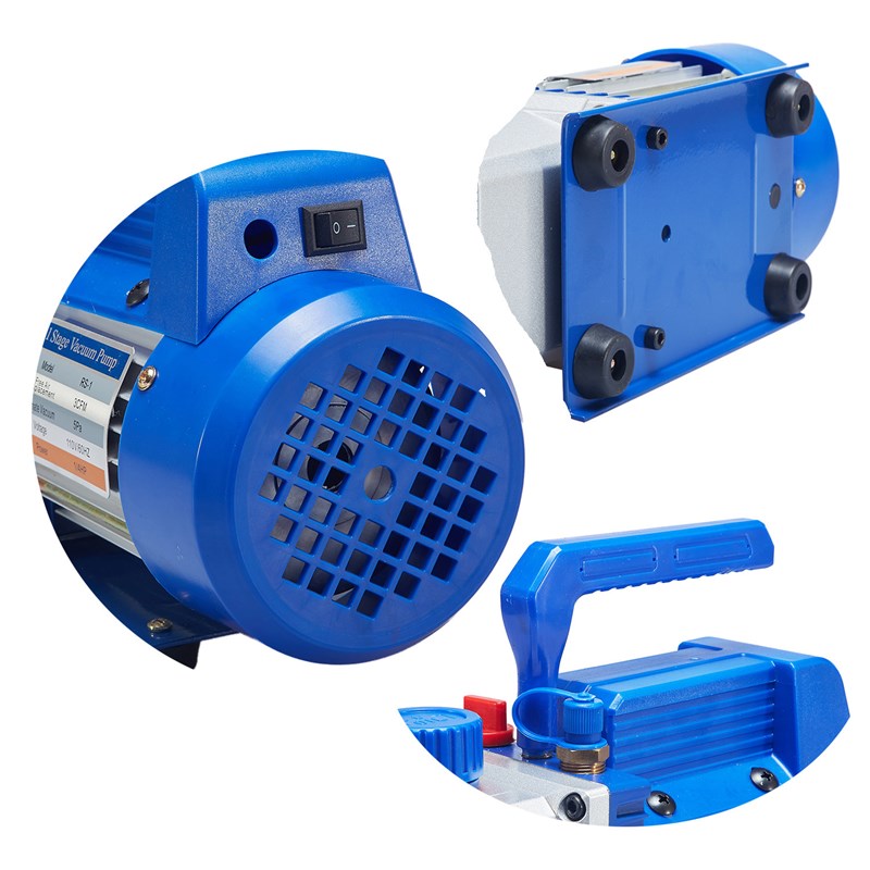 广东双级真空泵 5CFM小x型气泵 美容仪器 真空制冷真空泵.