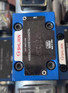 上海立新液压 4WE6J-L6X/EG24NZ5TL液压电磁换向阀