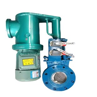 暗板电动圆法兰刀型闸阀 DMZ273Y-16C 硬质合T金钢 暗板刀形闸阀