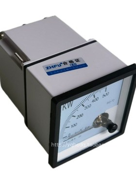 三相有功功率表72L1/CZ/DH/JY5B00KW1MW380V千瓦特表兆瓦表适用于