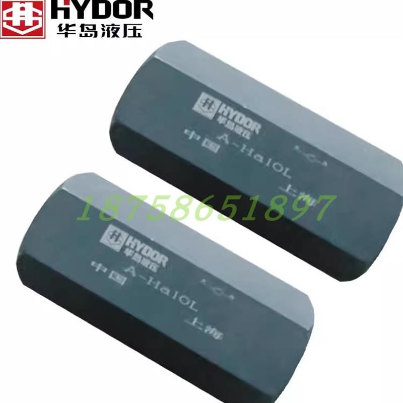 上海华岛管式单向阀A-Ha10L高压止回阀液压Hb1L0L Ha20L Hb20L