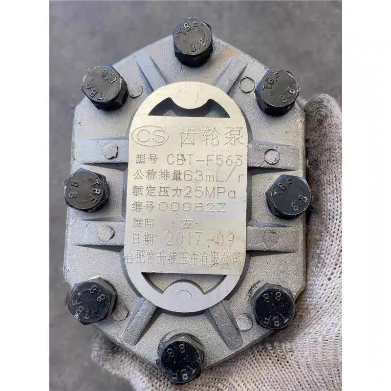 合肥常升液压机械CBT-pF563 550 540 532 520齿轮油泵