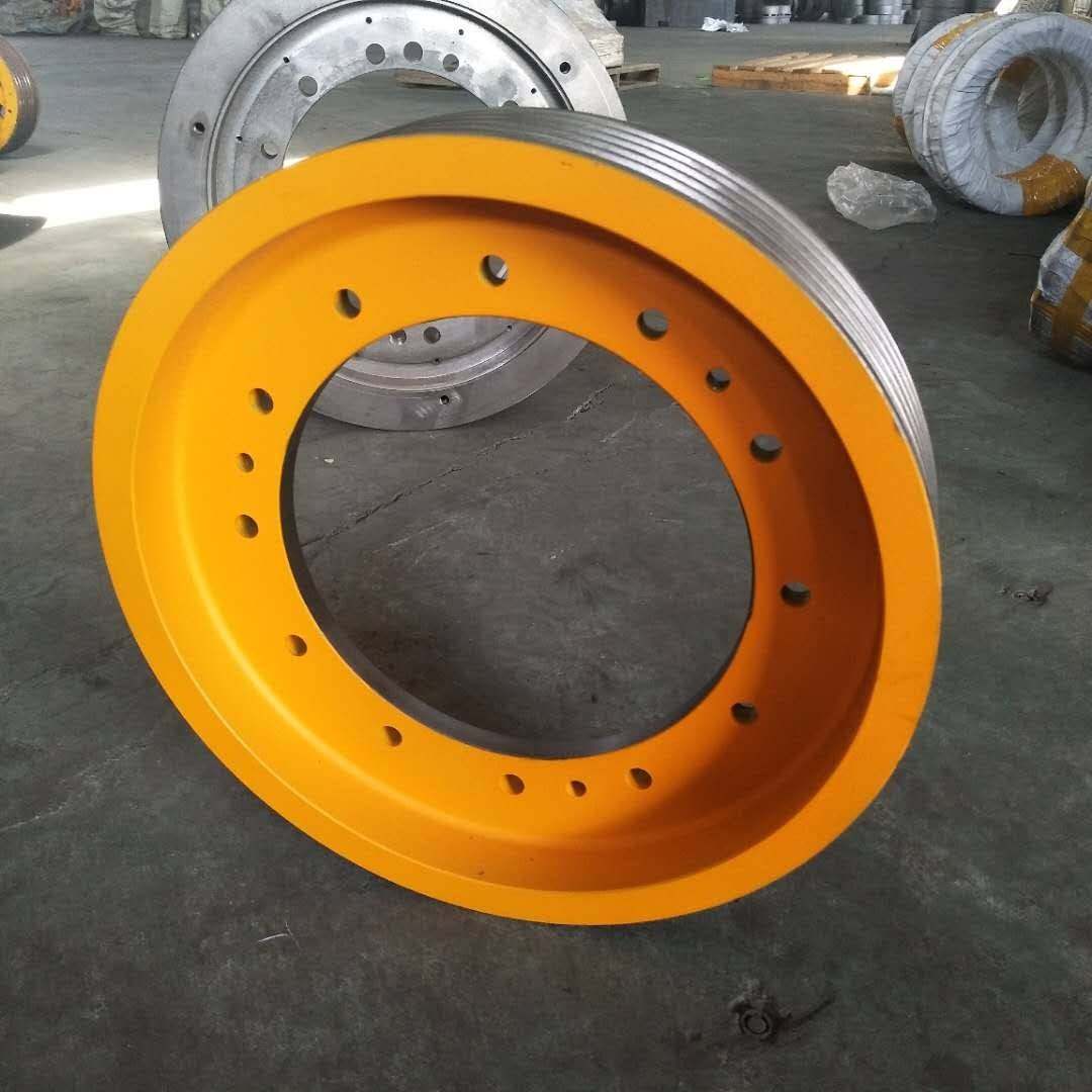 电梯配件电梯曳引轮 轮直径400槽4/5/6/7钢丝绳10/适用于凯斯博