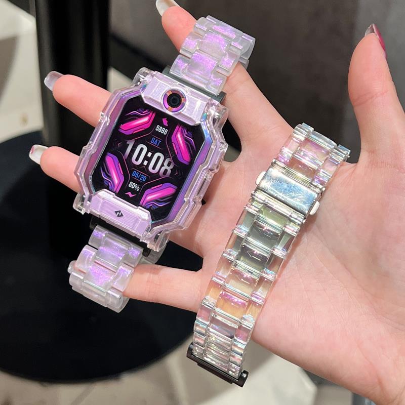 炫彩透明D3适用小天才电话手表Z9表带Z8/Z6Pro/Z7/Z6A/Z10/Q2A/z6