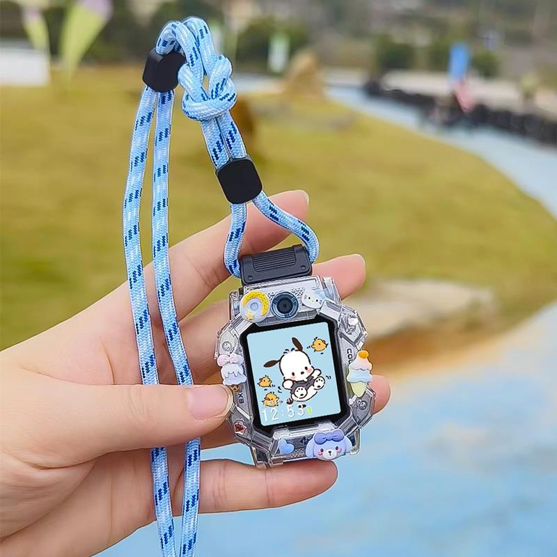 尼龙编织套绳适用小天才电话手表z9挂脖Z8Z7挂绳Z6Adiy保护壳Q1D3