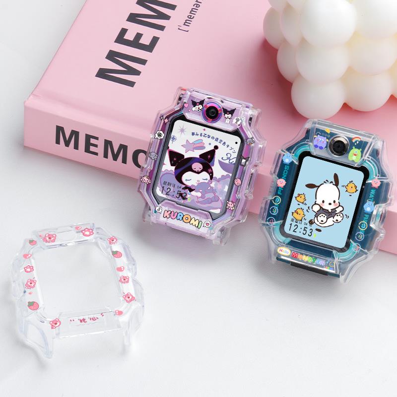 透明保护套印花壳适用小天才电话手表Z9Z8Z7s表套配件Z1Z6aD2防摔