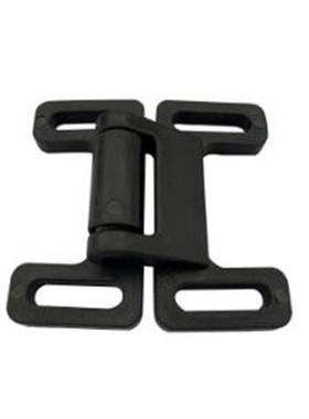 LCDS10-4545可拆铰炼铝挤型材料配件门碰连接件双球门吸 绞炼蝶形