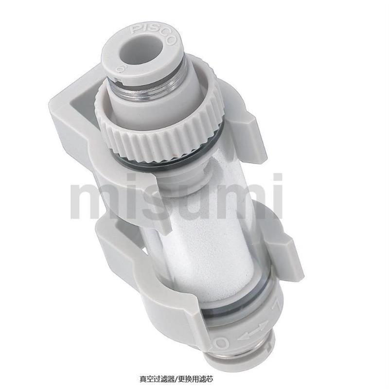 真空过滤器/更换用滤芯VFLT4 VFLT6 VFLTE 聚碳酸酯代替米思米