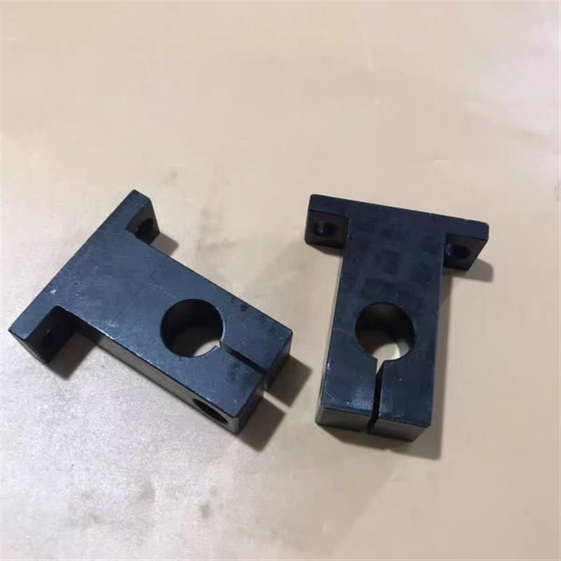 立式导向轴支座T型开口型轴承座光轴支撑座固定座GCL01 GCL06加高