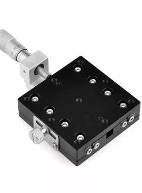 交叉滚柱型X轴滑台-台面尺寸5050(RGZX50)千分尺旋钮