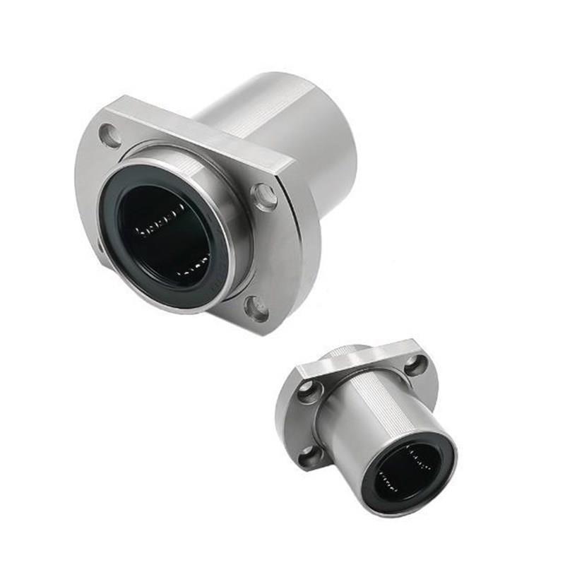 嵌入圆法兰LMJ01/02-d6/d8/d10/d12/d13/dK16/d20/d25/d30直线轴