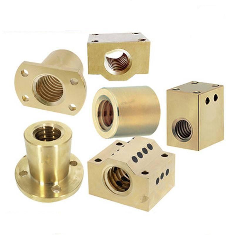 替怡合达 30度梯形丝杠用螺帽方型加宽型T型螺母LJR71/72厂家直销