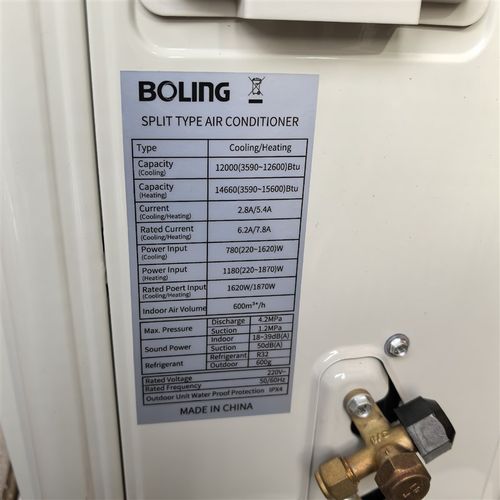 外贸出口9000/12000/18000/2z4000BTU 1.5/2/3HP 变频挂式空调