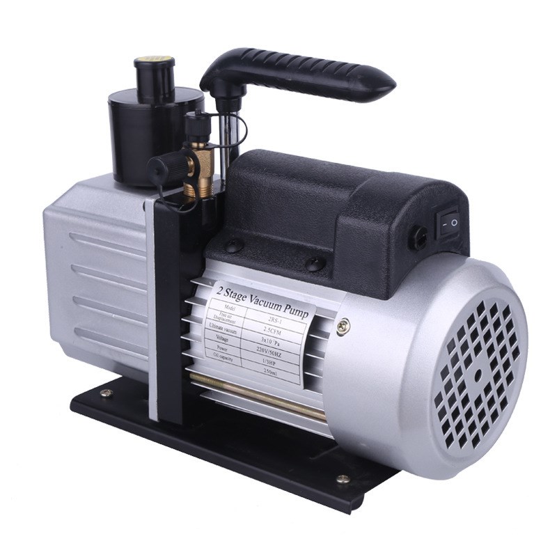 广东双级真c空泵 5CFM小型气泵 美容仪器 真空制冷真空泵.