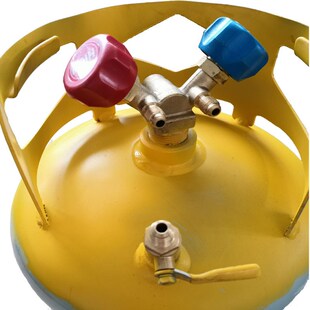 红宝石回收d制冷剂R22R410雪种小型回收钢瓶重覆利用罐回收R134A