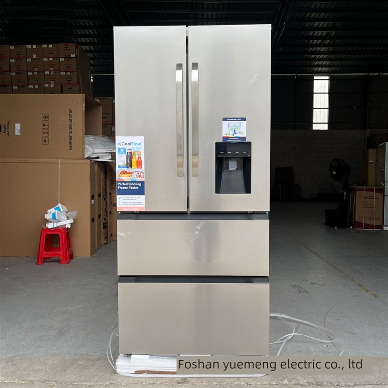 外贸冰箱法式多开门家用带饮水u机冰箱LG628 风冷无霜变频 554L