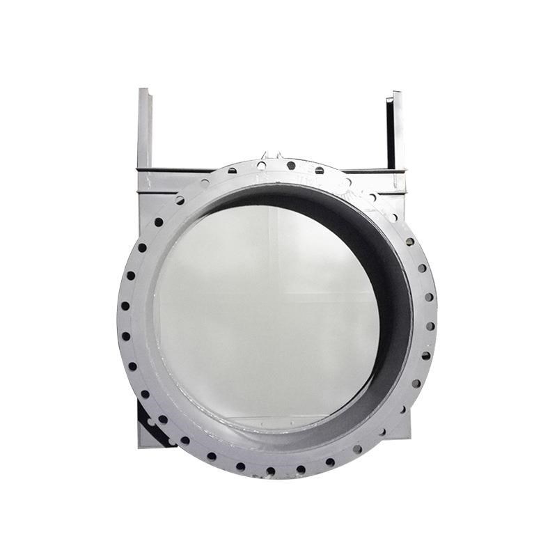 实体厂家电动渠道钢闸门 法兰连接C手动调节闸门 机闸一体钢制闸