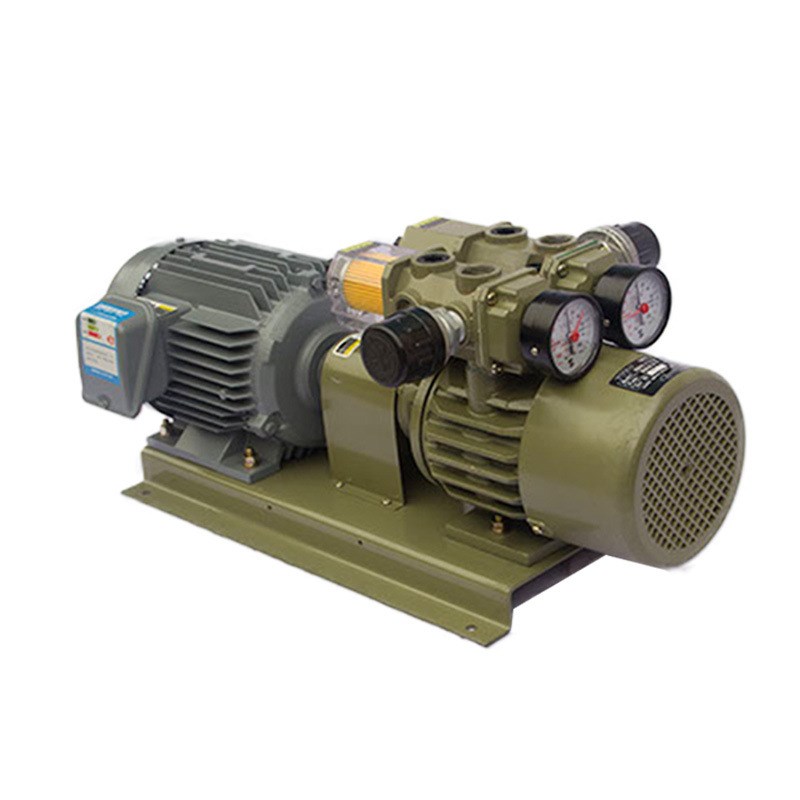 【工厂直供】无油真空泵z吹吸负压抽气旋片泵印刷泵