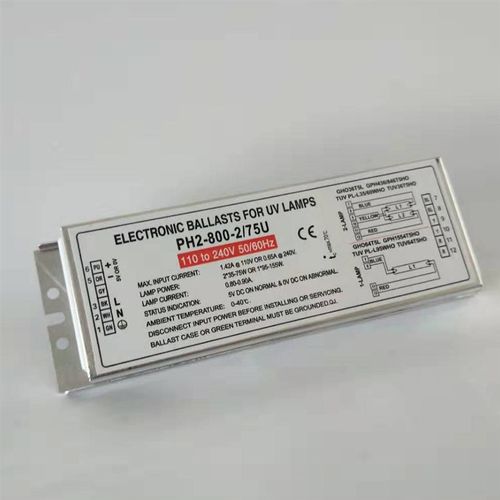 灯 PH2-800-2/75U 镇流器 废气处F理UV光氧配件 110V镇流器适用于