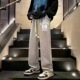 潮流宽松直筒裤 男士 夏季 裤 男生阔腿卫裤 春秋季 休闲运动长裤 子男款