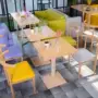 Cửa hàng trà nội thất ghế sofa giản dị ăn uống tráng miệng cửa hàng vải bàn ghế giả quán cà phê kết hợp bán nóng - FnB Furniture chân bàn inox mạ vàng