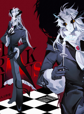 包邮【代理寄售】怪胎马戏团【Akuma】pierrot同人周边