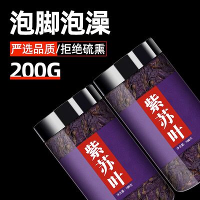 紫苏叶泡水喝新鲜食用干泡茶