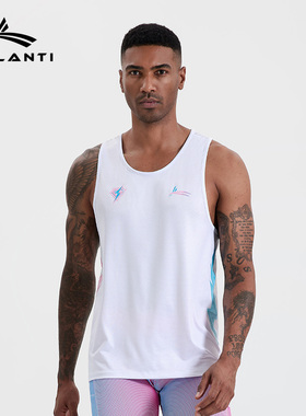 沃兰迪VL钻石限定版运动背心田径体考跑步轻薄透气健身训练速干